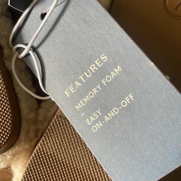 UNIVERSAL THREAD Margot teddy Sherpa slip on mule shoe cream size- various - Picture 6 of 8